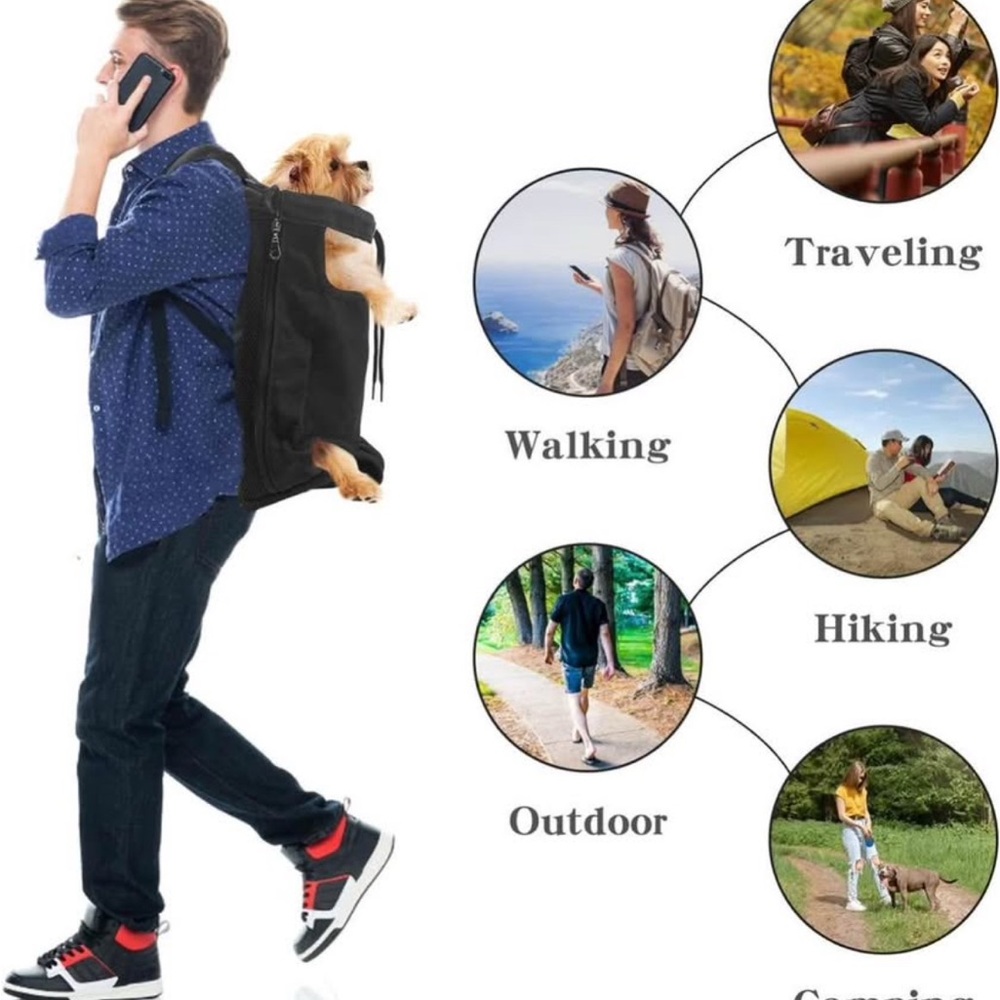 Pet Carrier Backpack for Outdoor Adventures
